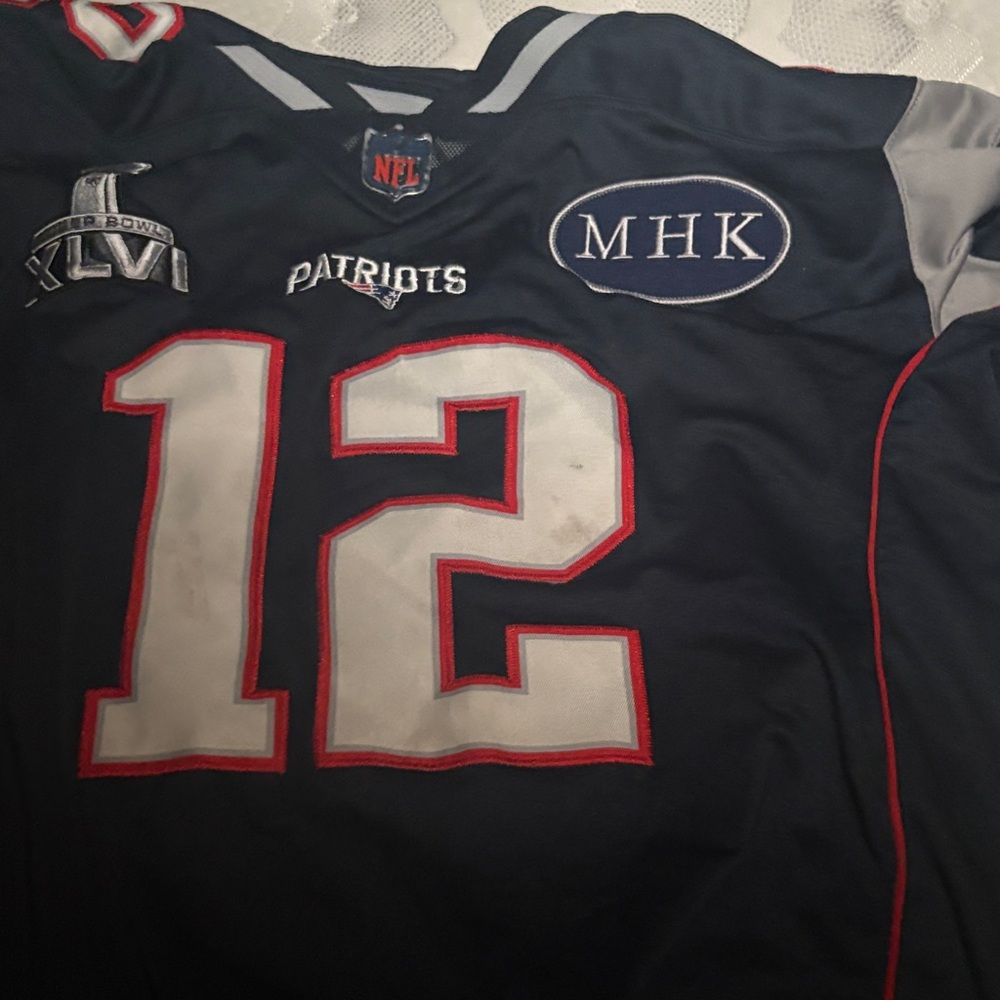 New England patriots jersey Tom Brady